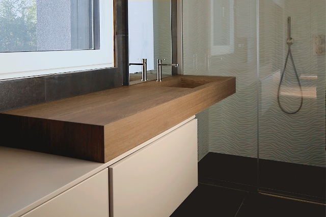 TOP LAMINATO LAVABO INTEGRATO