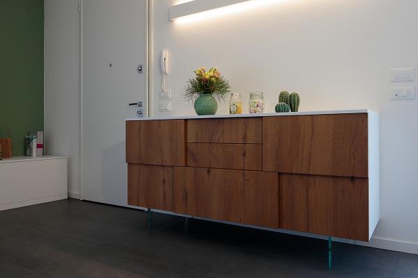 MADIA SOSPESA VETRO LEGNO