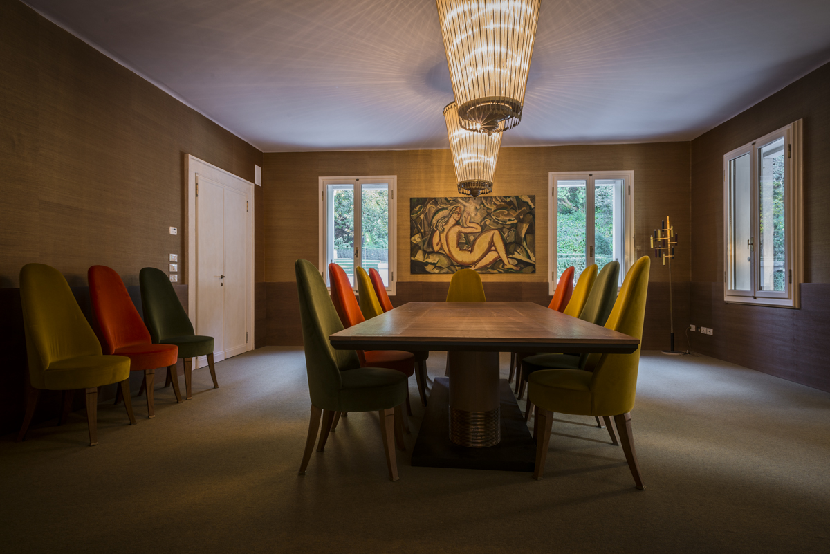 Cezanne chairs by Deodara in an interior setting